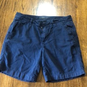 J.Crew Women’s Navy Chino Shorts, Size 4